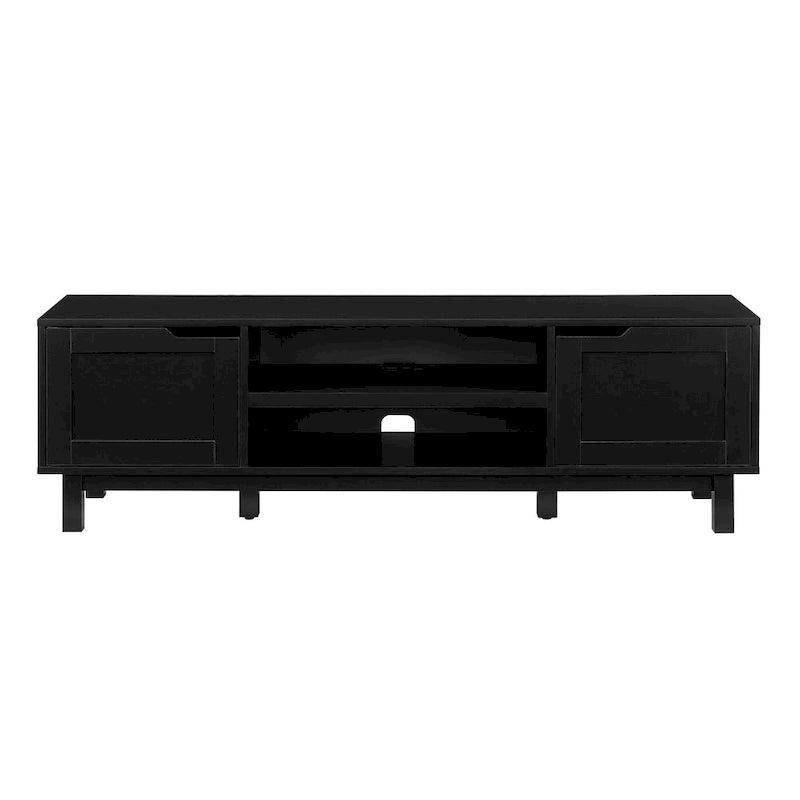 Meuble TV moderne avec portes à cadre