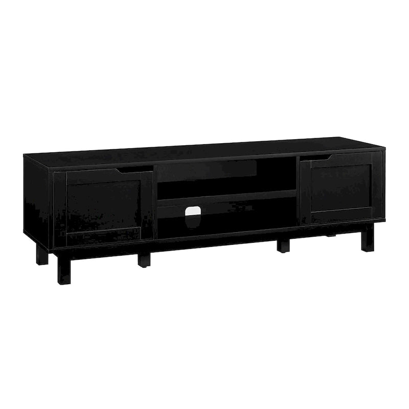 Meuble TV moderne avec portes à cadre