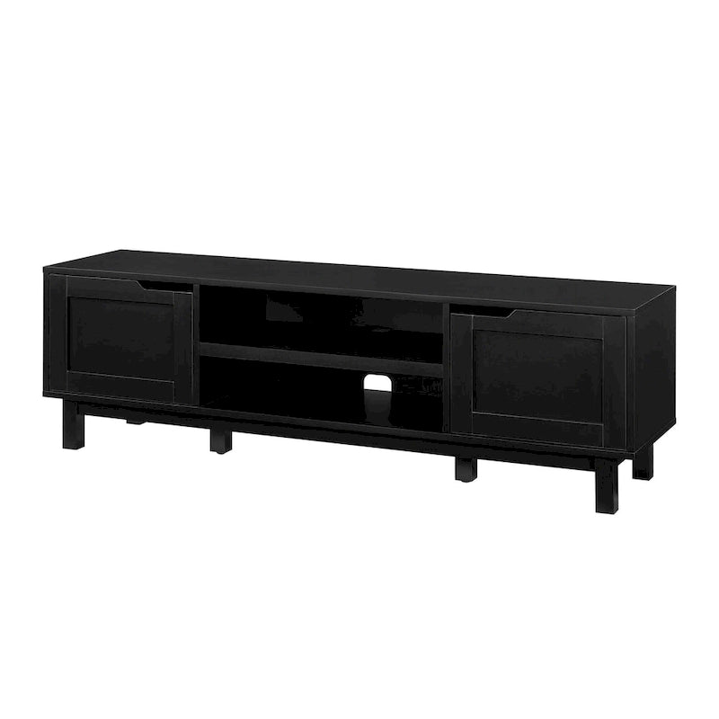 Meuble TV moderne avec portes à cadre