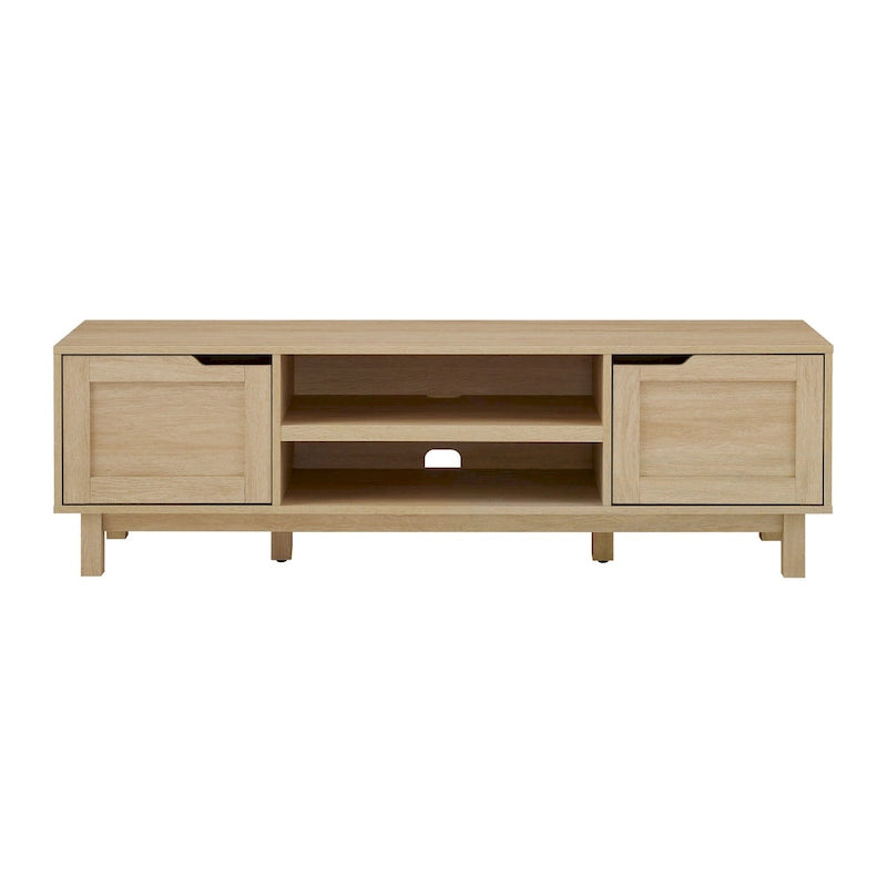 Meuble TV moderne avec portes à cadre