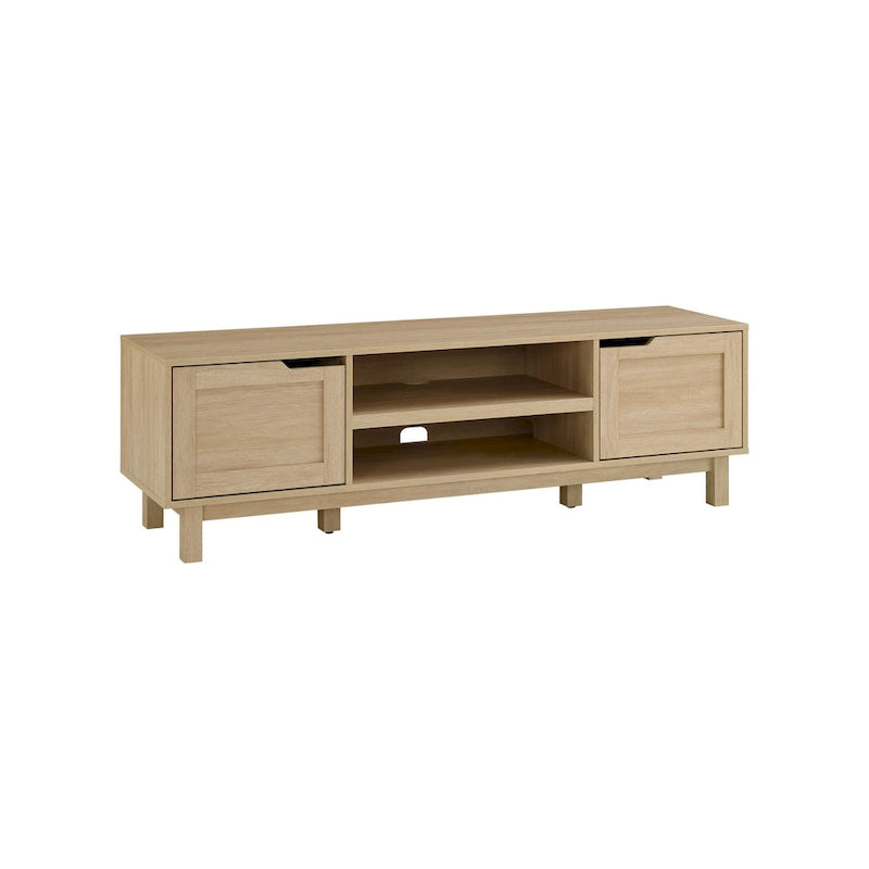 Meuble TV moderne avec portes à cadre