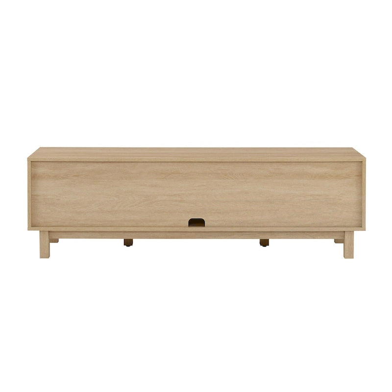Meuble TV moderne avec portes à cadre
