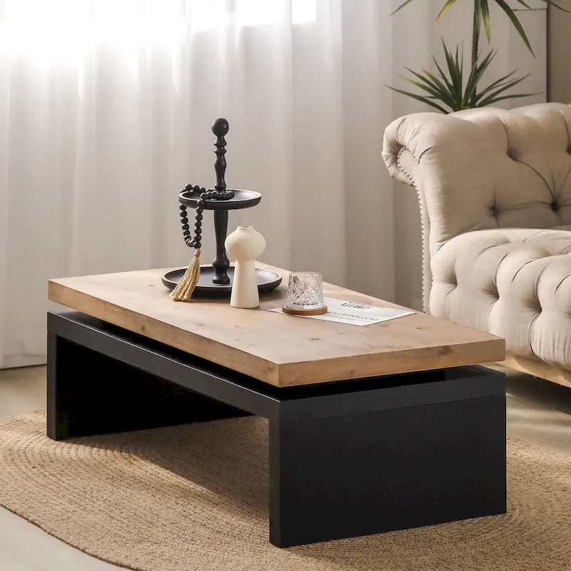 Haut de meuble pour bureau Credenza - Cerisier sélectionné