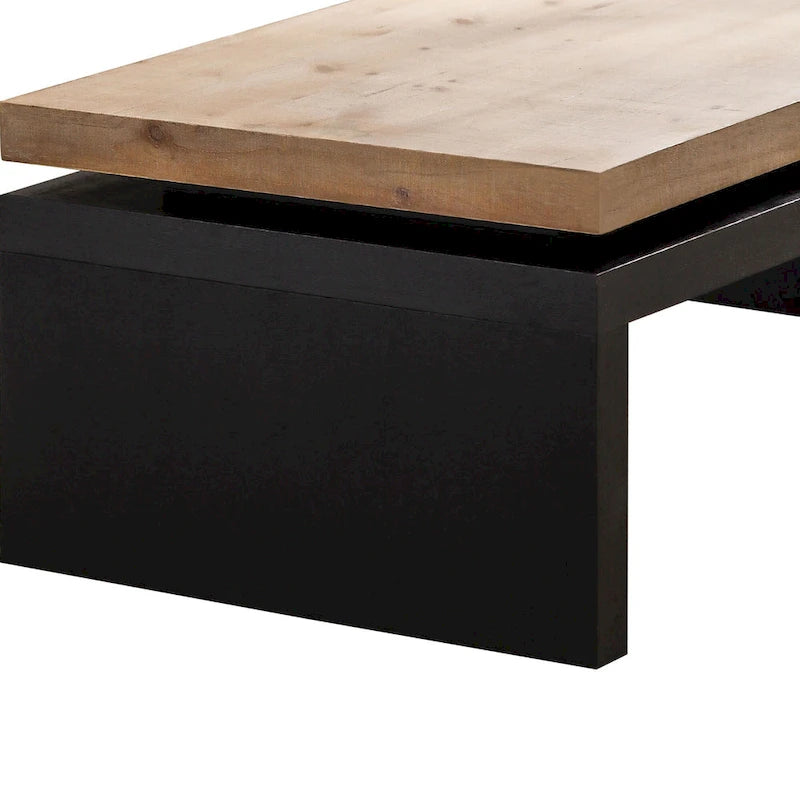 Haut de meuble pour bureau Credenza - Cerisier sélectionné