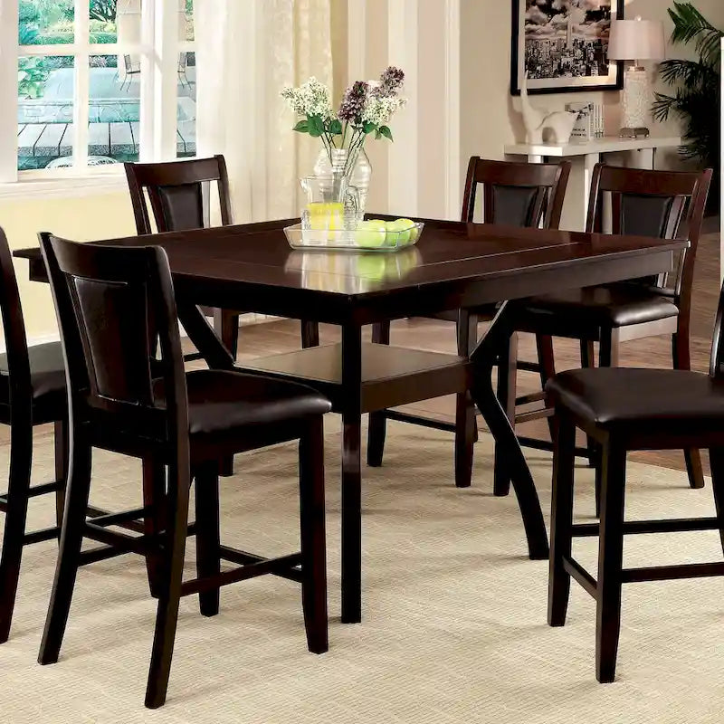 Table à hauteur de comptoir contemporaine de 137 cm