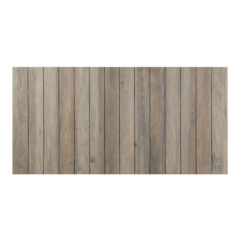 Console de table de ferme en métal à 1 étagère de 47 pouces