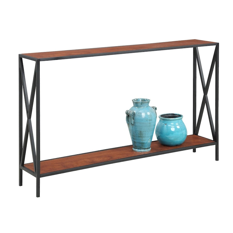 Table d'appoint Iron Top - Or, 14 larg. x 21 long. x 25 haut.