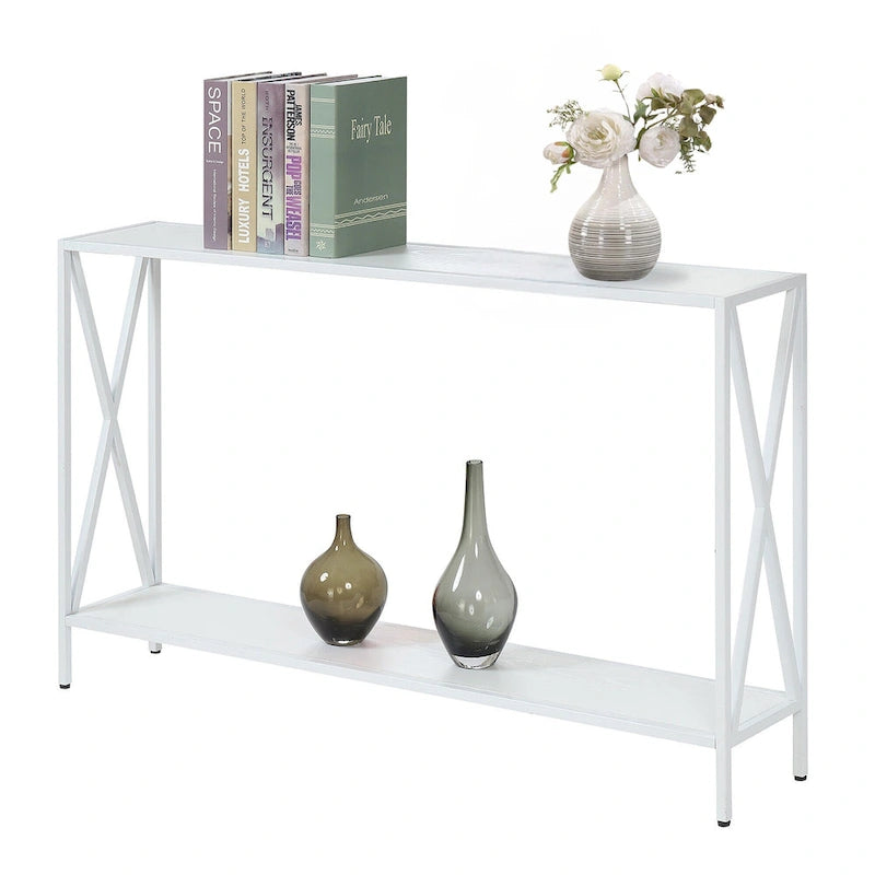 Table d'appoint Iron Top - Or, 14 larg. x 21 long. x 25 haut.