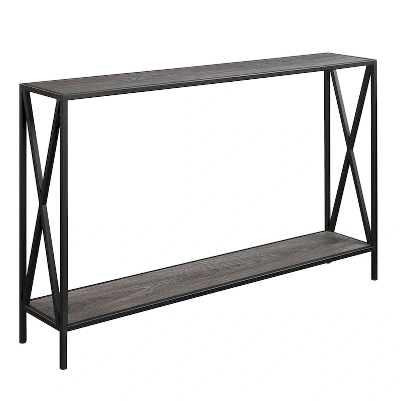 Table d'appoint Iron Top - Or, 14 larg. x 21 long. x 25 haut.