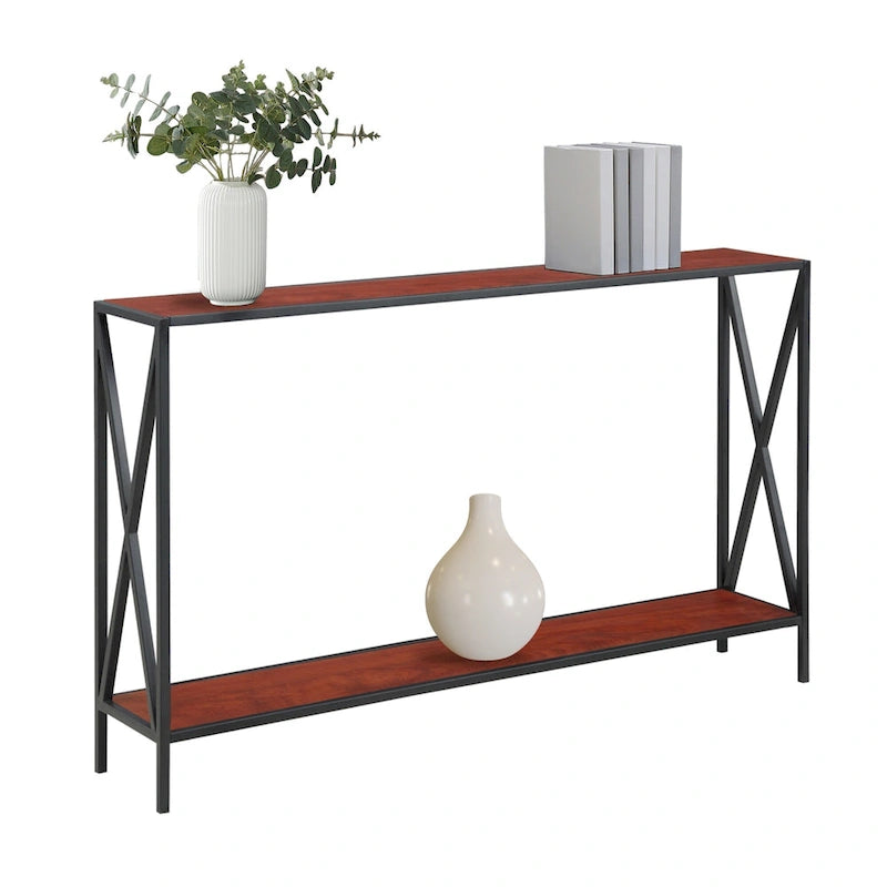 Table d'appoint Iron Top - Or, 14 larg. x 21 long. x 25 haut.