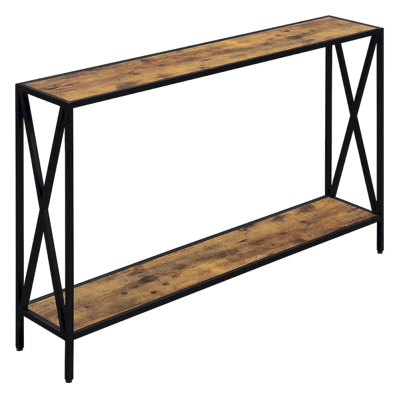 Table d'appoint Iron Top - Or, 14 larg. x 21 long. x 25 haut.