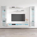 Meuble TV mural flottant moderne 35TV