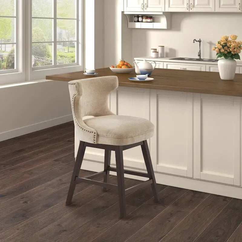 Tabouret de bar pivotant à 360 degrés