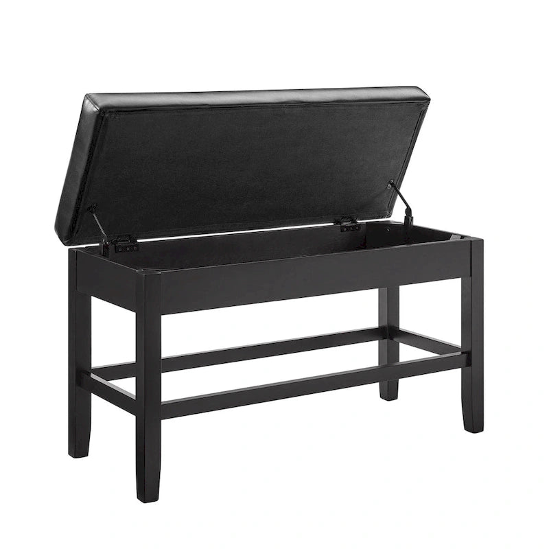 Banc de rangement hauteur comptoir