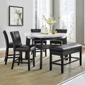 Banc de rangement hauteur comptoir