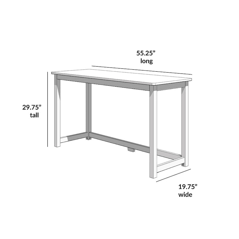Bureau simple - 55,25 pouces