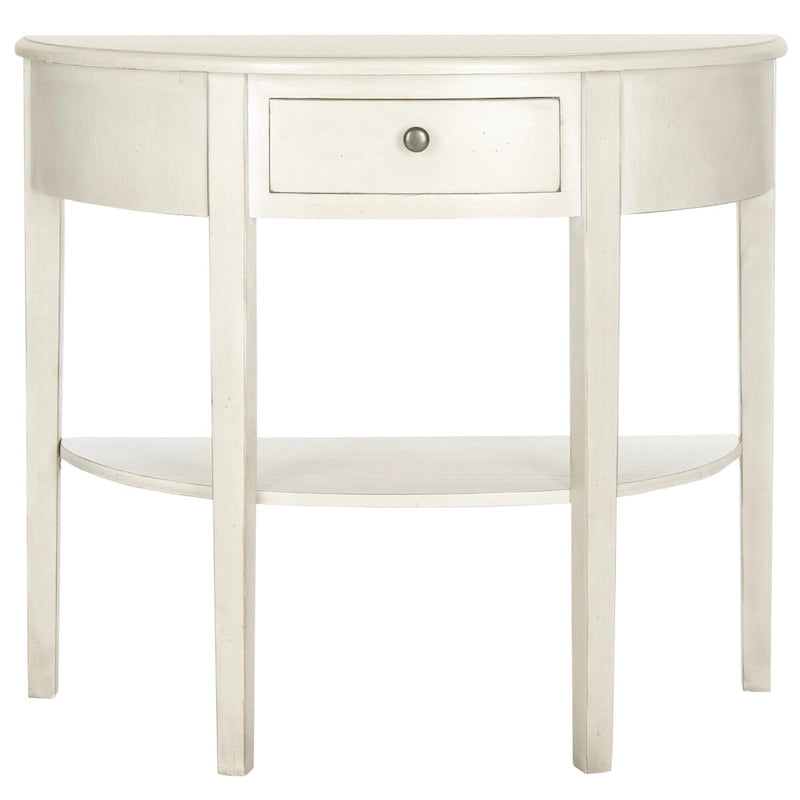 Console en bouleau blanc cassé – 34L x 14P x 30H