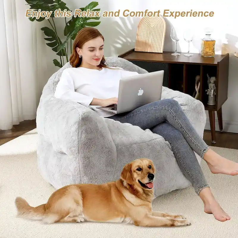 Pouf géant pour adultes et enfants