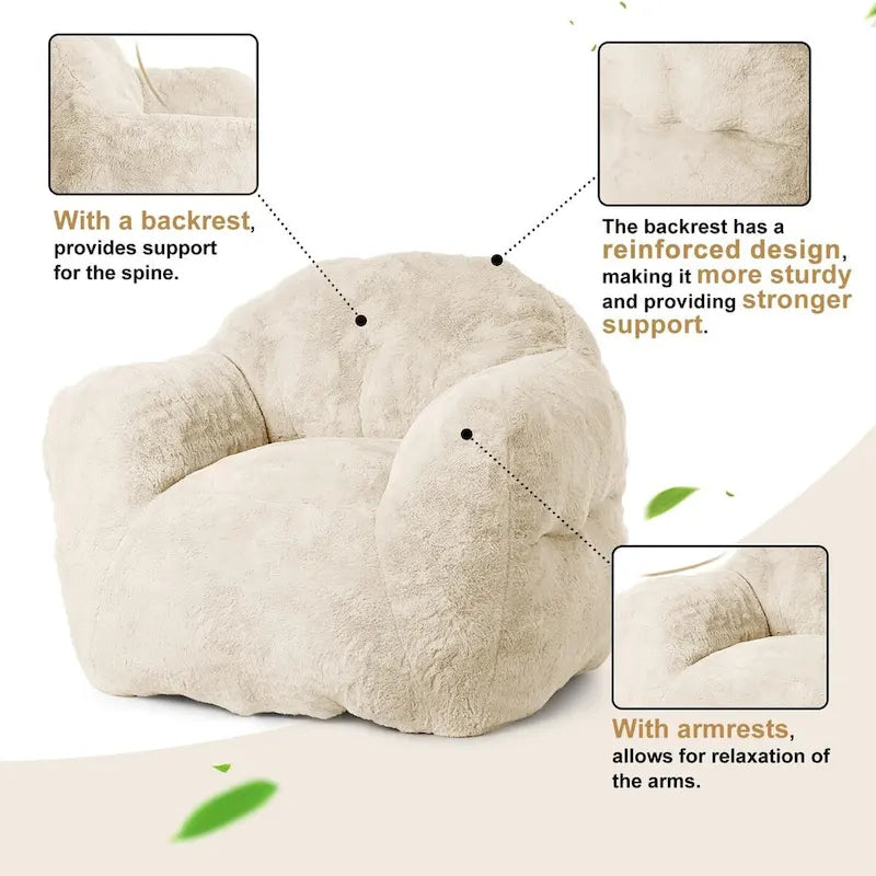 Pouf géant pour adultes et enfants