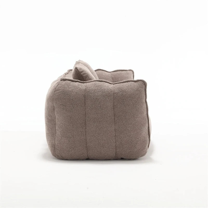 Canapé inclinable moderne en chenille avec mousse haute résilience